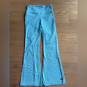 Pixielane brand flare leggings. Turquoise. Size 8. Great condition!